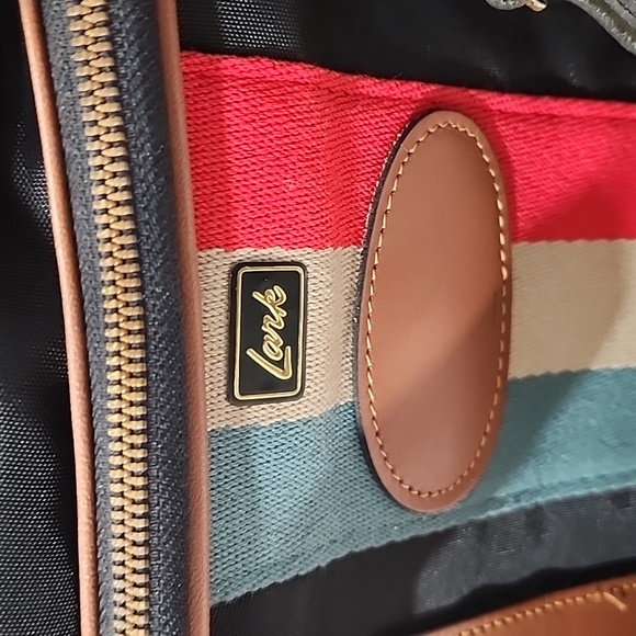 Lark Bags Vintage Italian Designe Lark Expandable Briefcase Travel